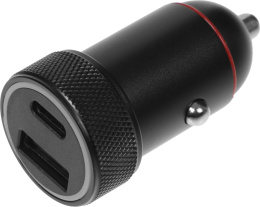 Автомобильное зарядное устройство Wiiix UCC-4-2-15,  USB-A,  USB-C, 3A, черный