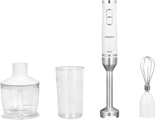 Блендер погружной Scarlett SC-HB42F69 1600Вт белый