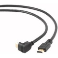 Bion Кабель HDMI [BXP-CC-HDMI490-018] 1.8м, v1.4, 19M/19M, угловой разъем,черный, позол.раз., экран