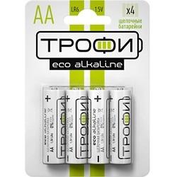 Трофи LR6-4Bl Energy Alkaline 40/720/17280 4 шт. в уп-ке B0017046