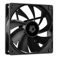 Вентилятор для корпуса ID-COOLING XF-120-K 120x120x25мм 60шт./кор, PWM, Low Noise, резиновые углы, 700-1800об/мин, черный BOX
