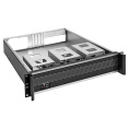 Серверный корпус ExeGate Pro 2U450-09 <RM 19", высота 2U, глубина 450, без БП, 2*USB> EX284958RUS