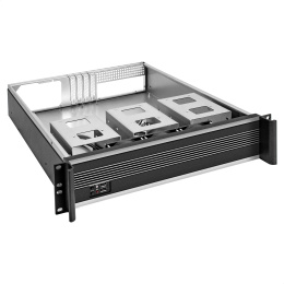 Серверный корпус ExeGate Pro 2U450-09 <RM 19", высота 2U, глубина 450, без БП, 2*USB> EX284958RUS