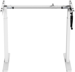 Подстолье Cactus CS-MDF-WT механический каркас белый 133x72x60см