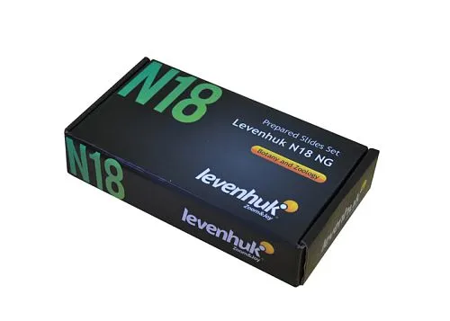 Набор микропрепаратов LEVENHUK N18 NG, 83 предмета [29276]