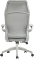 Кресло Cactus CS-GMC505-GY, сетка/ткань, до 100кг, откидные подлокотники,  серый