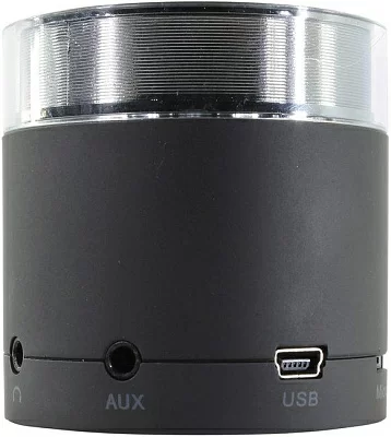 Defender Акустическая система 1.0 Atom MonoDrive /встроенный MP3 и FM тюнер/ AUX / Li-Pol 300 мАч / USB /5 Вт.