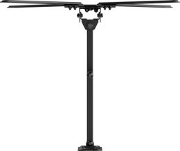 Кронштейн roome LDA40-443-R для телевизоров, диагональ экрана: 13"-55", настенный, максимальная нагрузка: 25 кг, угол наклона: +5/-15 °, угол поворота: +90/-90 °, VESA: 75x75, 100x100, 100x200, 200x100, 200x200