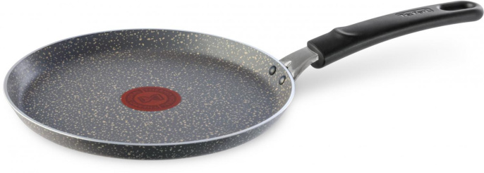 Сковорода блинная Tefal Natural Cook 04211522 круглая 22см ручка несъемная без крышки серый 9100053997