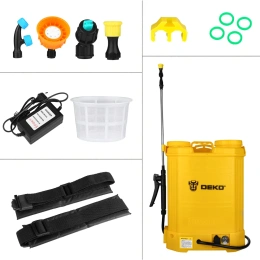 Садовый аккумуляторный опрыскиватель DEKO DKSP10 16 л 065-0942
