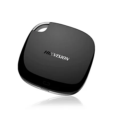 Твердотельный накопитель SSD Hikvision 2.7" 512GB Hikvision T100I Black External SSD (HS-ESSD-T100I/512G/BLACK) USB 3.1 Type C, 450/400, Anti-vibration, durable, Win/Mac/Android 4.0 or above, RTL {50} (082675)