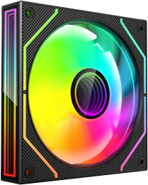 Вентилятор для корпуса GMNG GG-CF120ARGB5-PWMBK ARGB 120х120x25 черный 4-pin 25дБ Ret