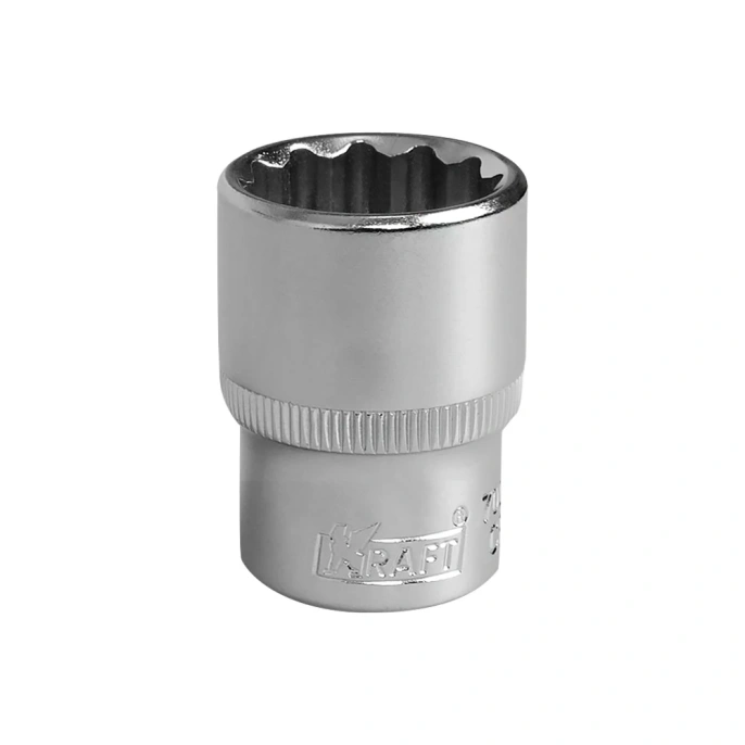 Головка торцевая 12 граней 19 мм; 1/2 Dr KRAFT KT 700352