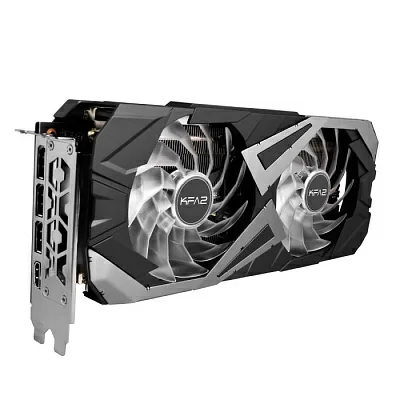 Видеокарта KFA2 RTX3060Ti X Black PCI-E 8GB GDDR6 256Bit W/HDMI/DP/DP/DP/CoolingFan (LHR) (36ISL6MD1WTK) (142549)