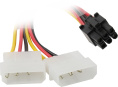 Переходник питания для видеокарт ATCOM AT6185 2big- 6pin 6PIN/2 MOLEX