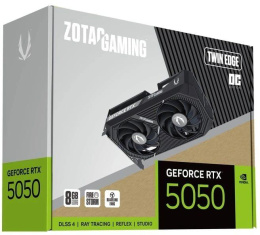 Видеокарта Zotac NVIDIA  GeForce RTX 5050 RTX 5050 TWIN EDGE OC 8ГБ Twin Edge, GDDR6, OC,  Ret [zt-b50500h-10m]