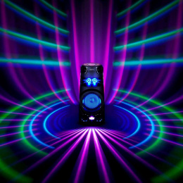 Минисистема Sony MHC-V73D черный CD CDRW DVD DVDRW FM USB BT