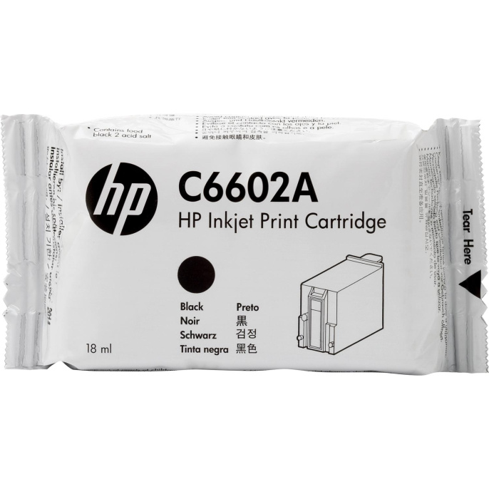 Картридж HP Reduced Height Black Cartridge C6602A