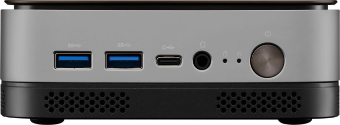 Мини ПК OSIO BaseLine B51i-012 Intel Core i3 1215U,  DDR4 16ГБ, 512ГБ(SSD),  Intel UHD Graphics,  Windows 11 Pro,  коричневый и серебристый