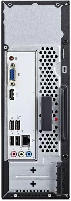 ПК Acer Aspire XC-830 PS J5040D (2) 4Gb SSD128Gb UHDG 605 CR Windows 10 Professional GbitEth WiFi BT 65W черный