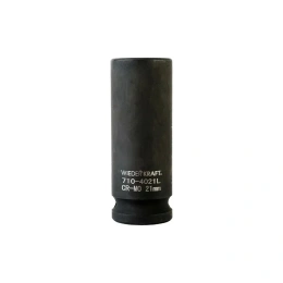 Головка торцевая ударная глубокая 6-гранная (21 мм; 1/2DR) WIEDERKRAFT WDK-710-4021L