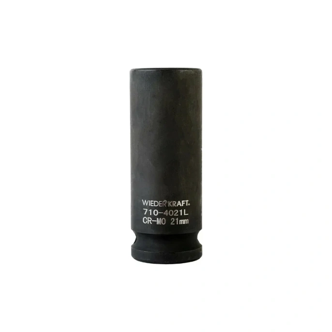 Головка торцевая ударная глубокая 6-гранная (21 мм; 1/2DR) WIEDERKRAFT WDK-710-4021L