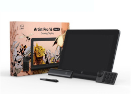 Графический планшет-монитор XPPen Artist Pro 16 USB Type-C/USB/HDMI черный (MD160QH_AD41)
