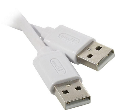 Кабель USB 1.8 m (Am   Am), белый ATcom AT6614