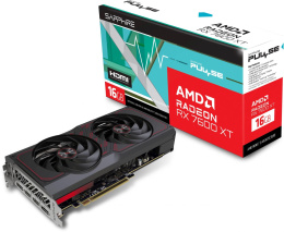 Видеокарта Sapphire AMD Radeon RX 7600XT 11339-04-20G RX 7600 XT GAMING OC 16ГБ Pulse, GDDR6, OC, Ret