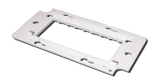 Пластиковый суппорт для установки 45х90 (LAN-PF45x90)
