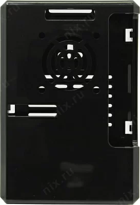 Корпус ACD RA187 Корпус ACD Black ABS Plastic Case w/GPIO port hole and Fan holes for Raspberry Pi 3 B, (RASP1788) (494446)