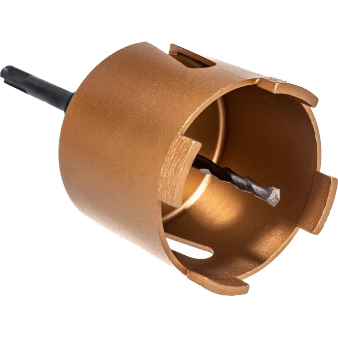 Коронка кольцевая алмазная по бетону в сборе 82 мм; SDS-Plus FIT 33486