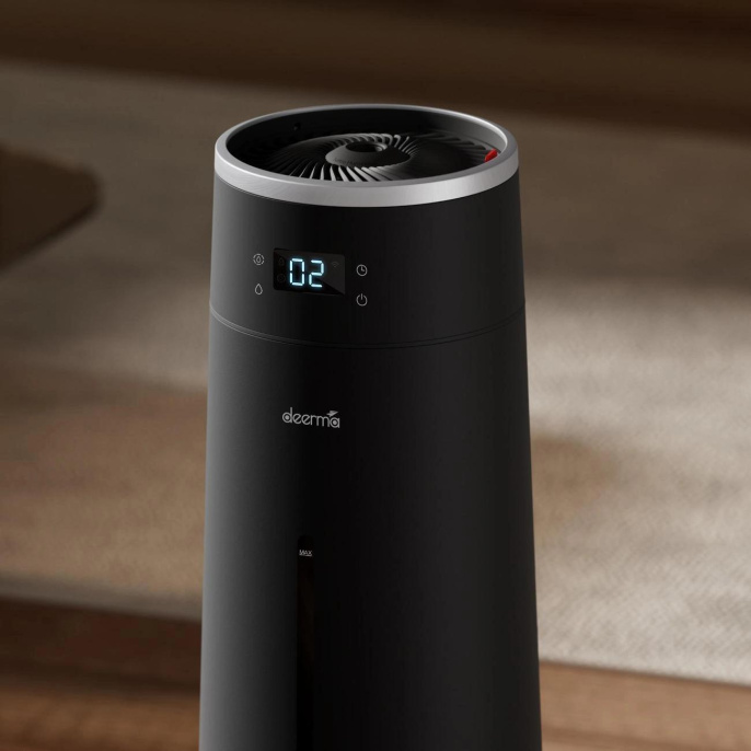 Увлажнитель воздуха ультразвуковой DEERMA DEM-F950W,  8л,  черный