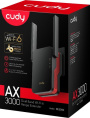 Повторитель беспроводного сигнала Cudy RE3000 AX3000 Wi-Fi черный