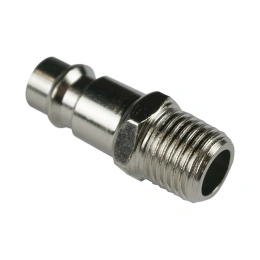 Адаптер-соединитель пневматический резьба 1/4M на быстросъём рапид папа Berger BG BG1406