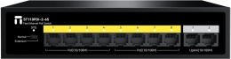 Коммутатор Netis ST110PDI-2-65 L2 10x100Мбит/с 8PoE 65W неуправляемый