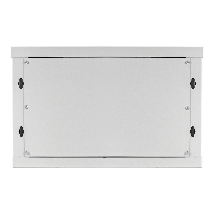 Шкаф телекоммуникационный 19" настенный 6U ExeGate EC-WM-6U.600.M.GREY (19”, 6U, 600x600x370mm (ШхГхВ), передняя дверь металл, съемные боковые панели, пыле- и влагозащита IP23, светло-серый RAL 7035) EX298612RUS