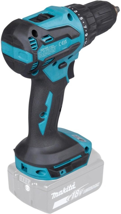 Дрель-шуруповерт Makita DDF490Z аккум. патрон:быстрозажимной