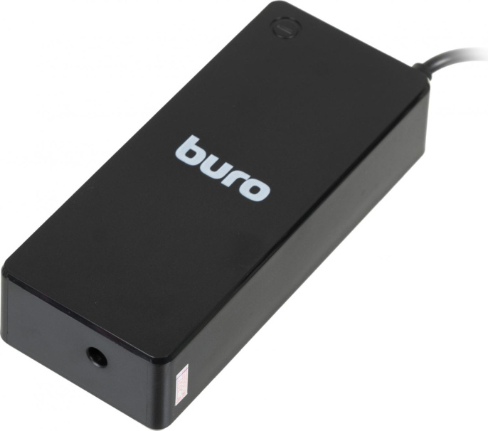 Блок питания Buro BUM-C-100A автоматический 100W 5V-20V 5A 2.4A от прикуривателя LED индикатор