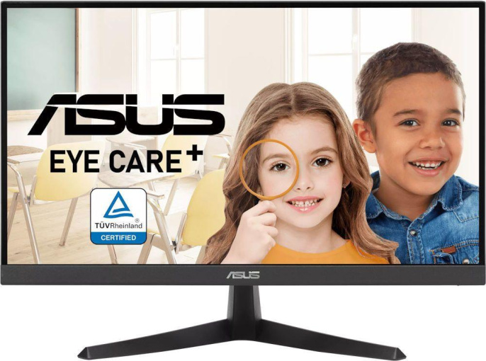 21.45" Монитор ASUS VY229Q, 1920x1080, IPS, 75Гц, 1хHDMI, 1хDP, черный [90lm0960-b02170]
