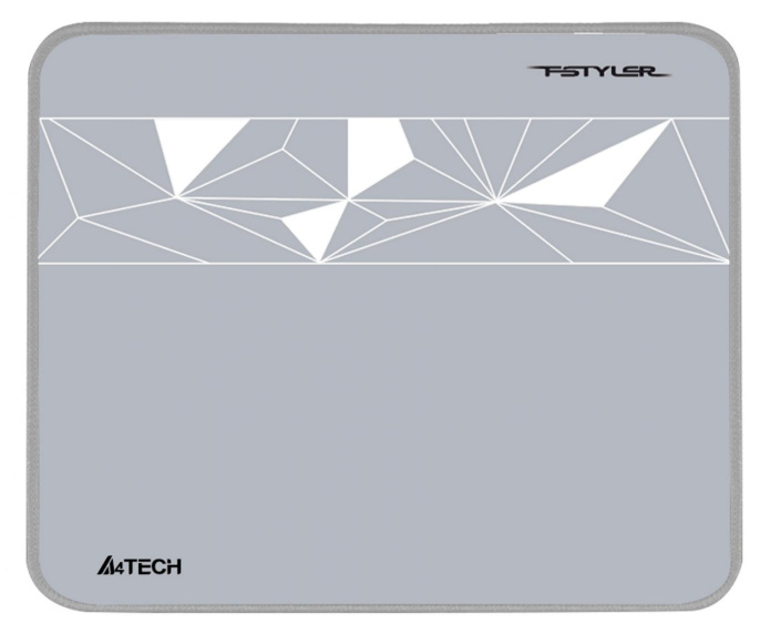 Коврик для мыши A4TECH FStyler FP20 (S) серый, ткань, 250х200х2мм [fp20 silver]