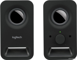 Акустика Logitech Z150 черный 980-000814 настольная полочная , 2.0, мощность RMS 6 Вт, 150-20000 Гц, пластик