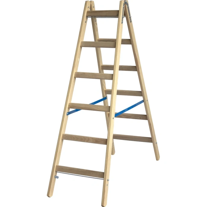 Деревянная стремянка KRAUSE 2х6 170262