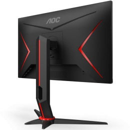 МОНИТОР 23.8" AOC 24G2ZU Black-Red с поворотом экрана IPS, 1920x1080, 240Hz, 0.5 ms, 170°/160°, 350 cd/m, 80M:1 24G2ZU/BK