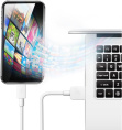 Defender USB кабель USB08-01C AM-TypeC, белый, 1m, пакет, 87495