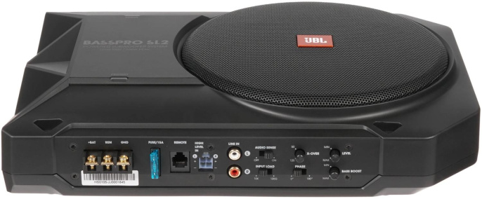 Сабвуфер автомобильный JBL BassPro SL2 125Вт активный 20см/8"