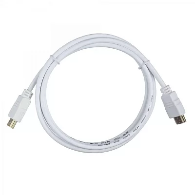 Кабель ACD-DHHM1-18W HDMI 1.4, Golden Plated,19m/19m, Белый, 1.8м (742187)