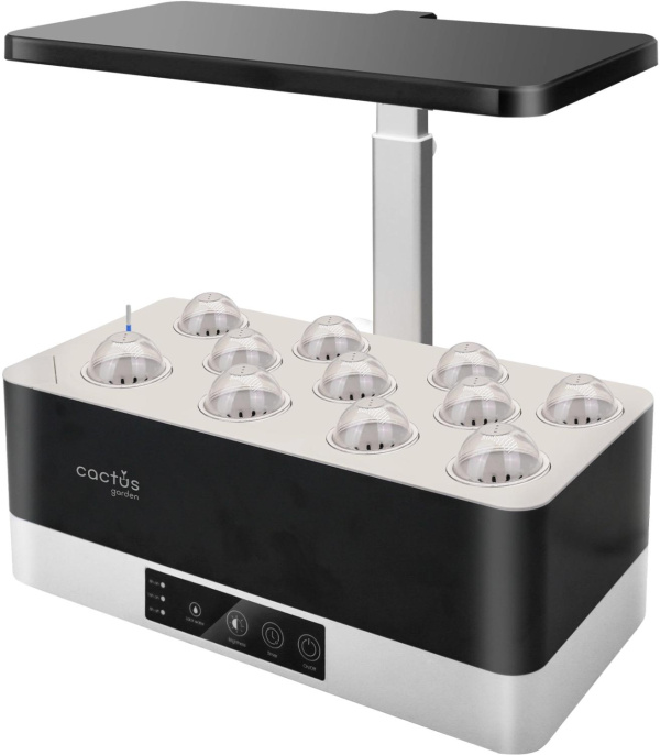 Гидропонная установка Cactus Garden 3.0л 24 черный (CS-LEDPOT-11)