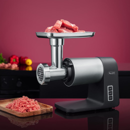 Мясорубка Rondell RDE-1451,  серебристый/ черный