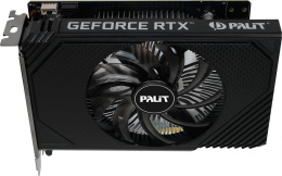 Видеокарта Palit NVIDIA  GeForce RTX 3050 PA-RTX3050 STORMX OC 6ГБ StormX, GDDR6, OC,  Ret [ne63050s18je-1070f/1072f]